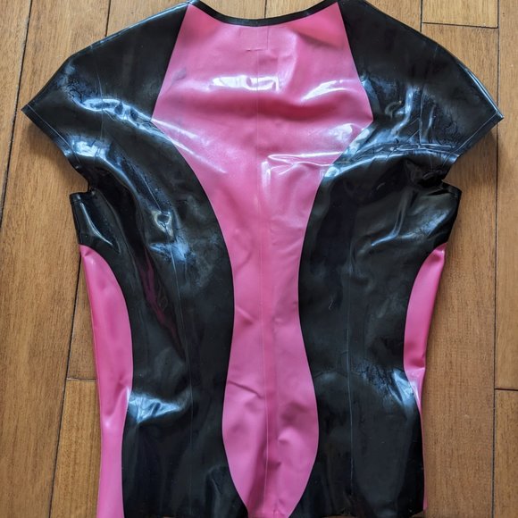 Libidex viva top in black and metallic pink - Picture 4 of 4